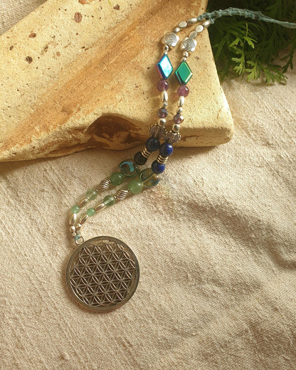 cvijet života ogrlica