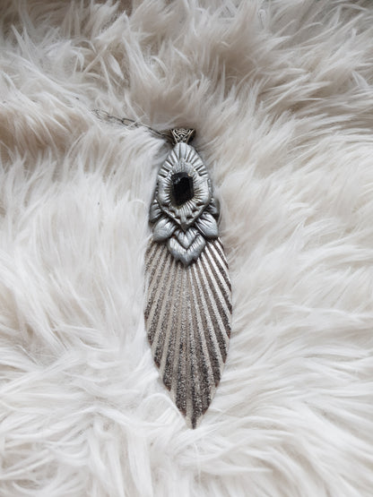 crni turmalin privjesak - vilinska kolekcija