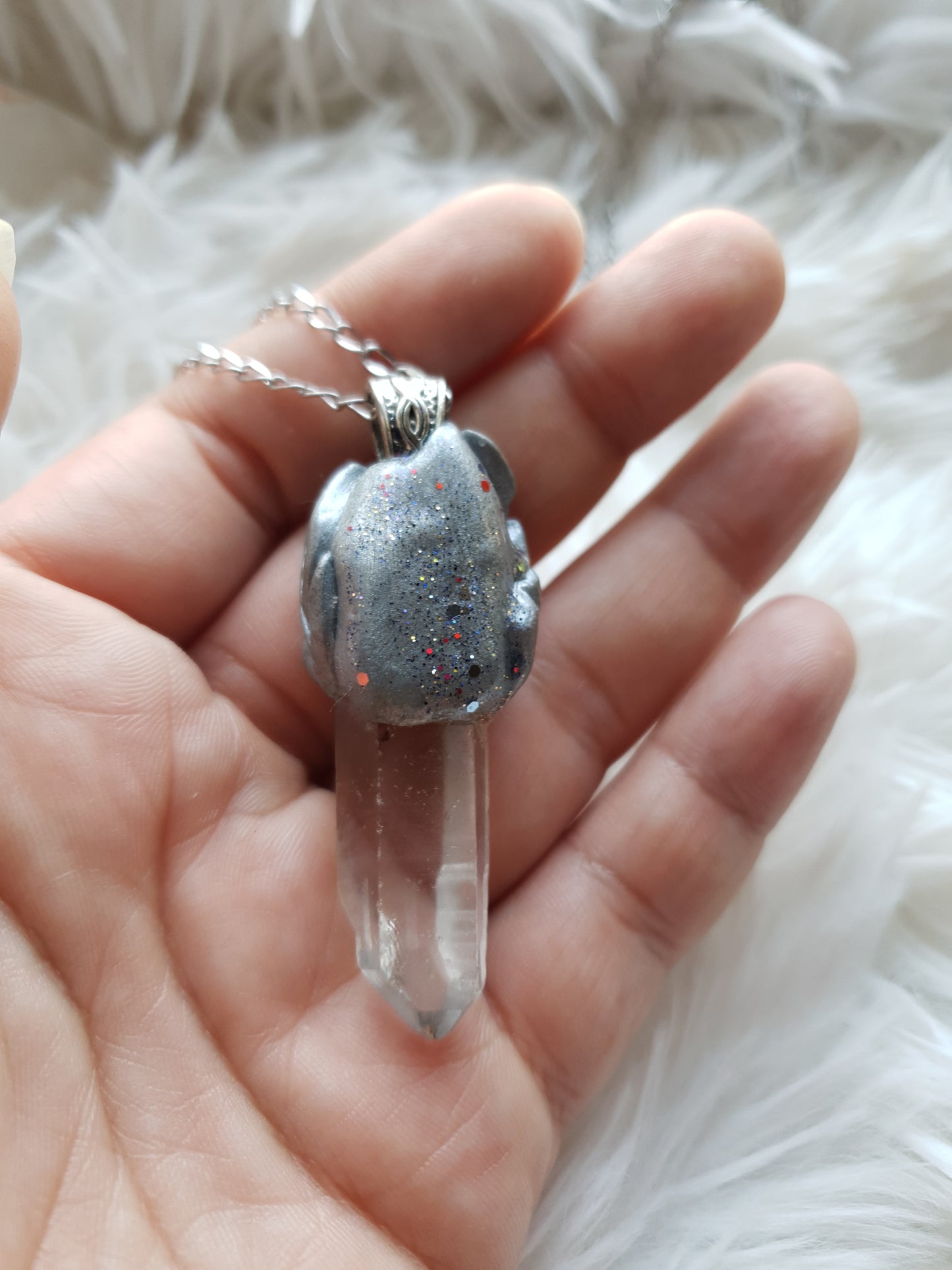 gorski kristal privjesak - vilinska kolekcija