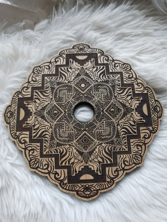 chakana mandala 4 - mjesečeve mjene i drvo života mini