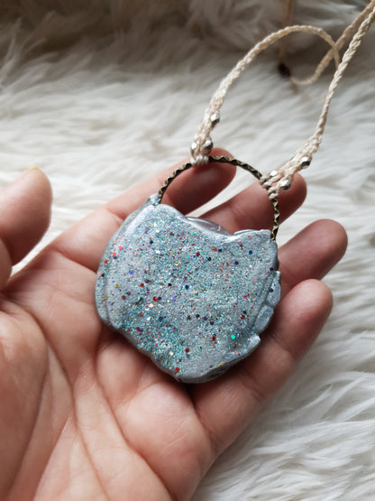 malahit i rozen kvarc ogrlica